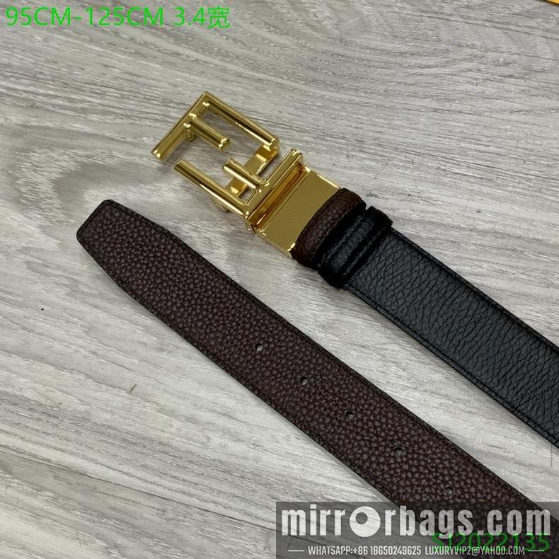 Fendi Belt 34mmX95-125cm 7D04
