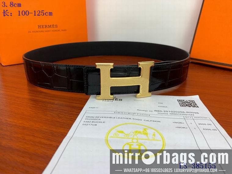 Hermes Belt 38mm 100-125cm 8L44