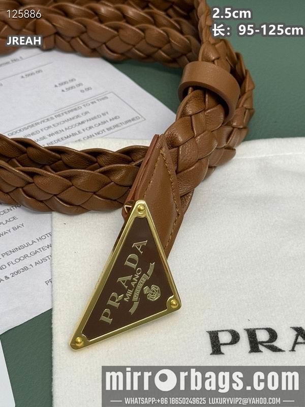 Prada belt 25mmX95-125cm 8L01