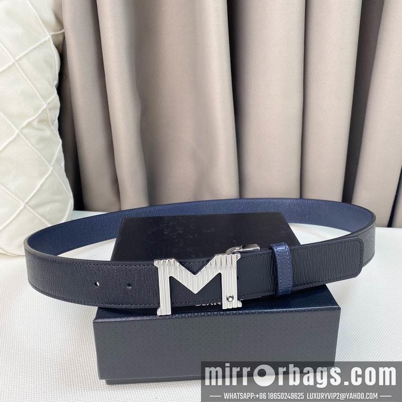 Montblanc belt 35mmX95-125cm 7D07