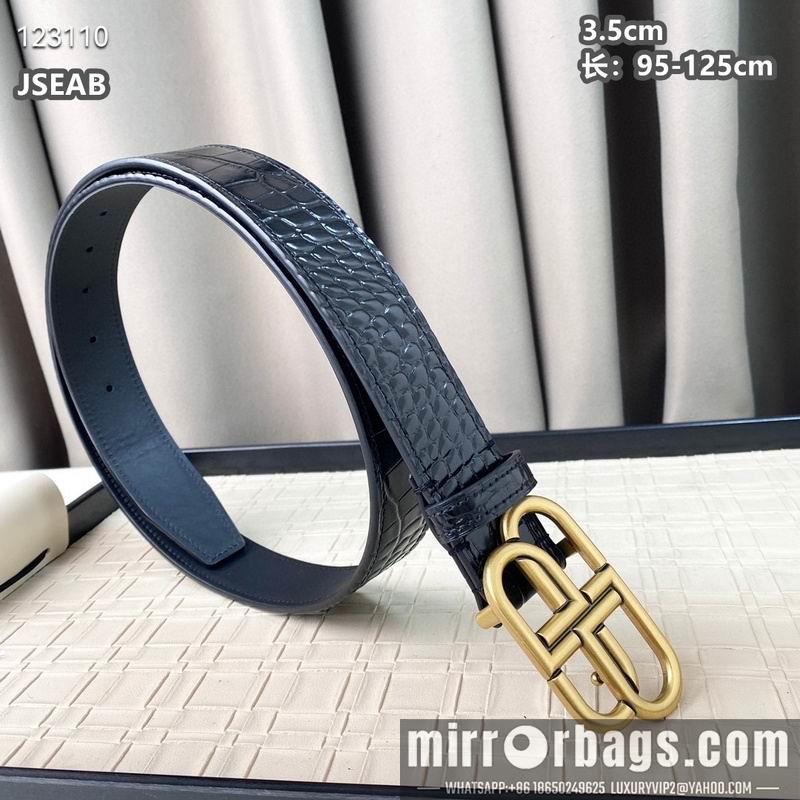 Balenciaga belt 35mmX95-125cm 8L08