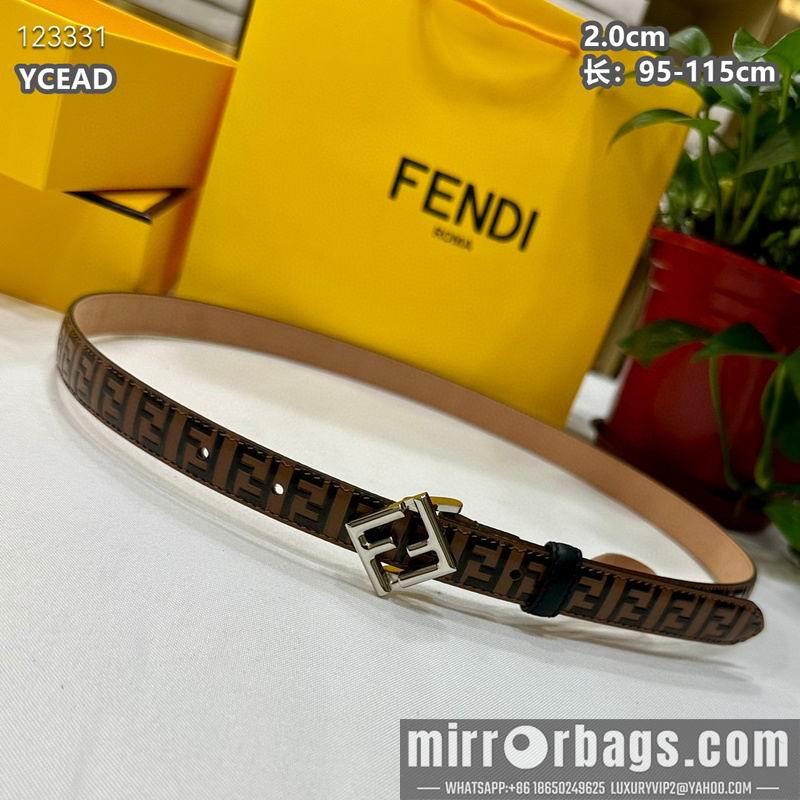 Fendi belt 20mmX95-115cm 8L15