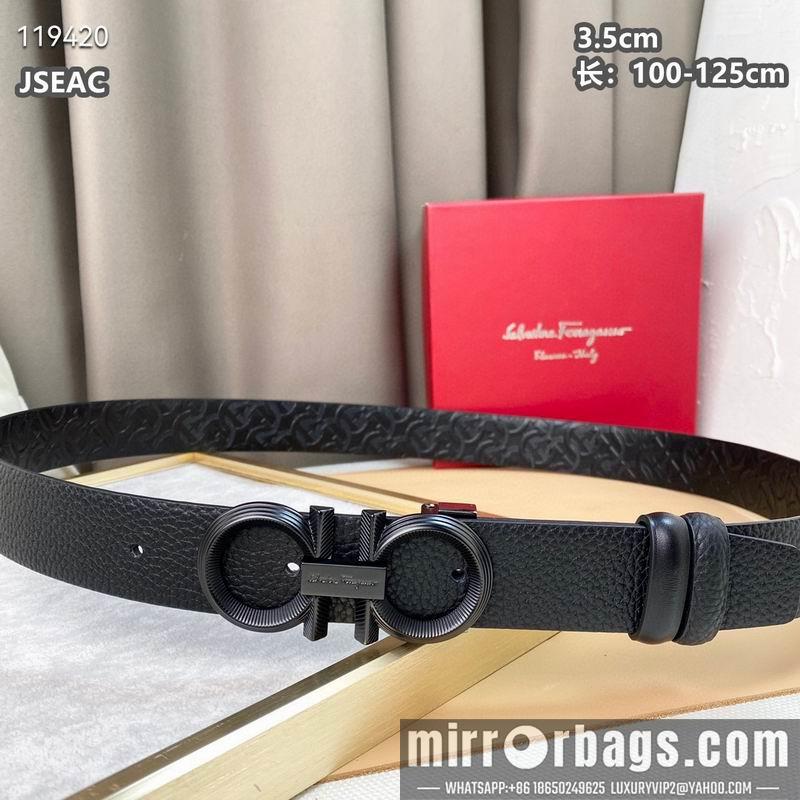 Ferragamo belt 35mmX100-125cm 8L040805