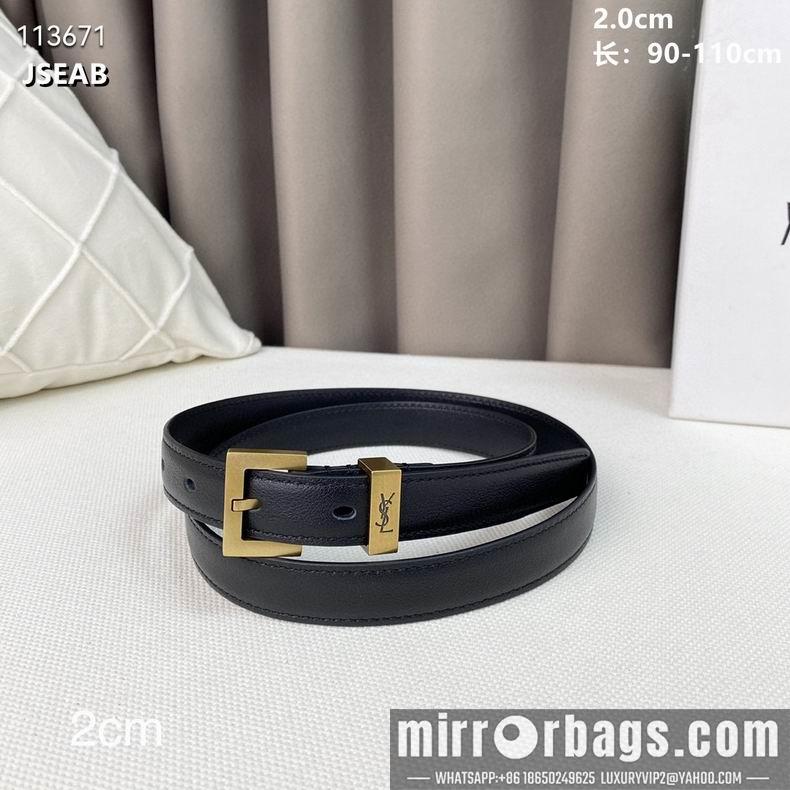 YSL belt 20mmX90-115cm 8L02