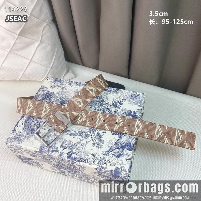 Dior Belt 35mm 95-125cm 8L13