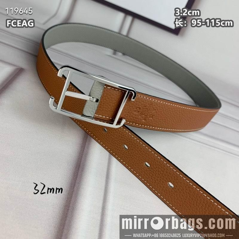 Hermes belt 32mmX95-115cm 8L040801