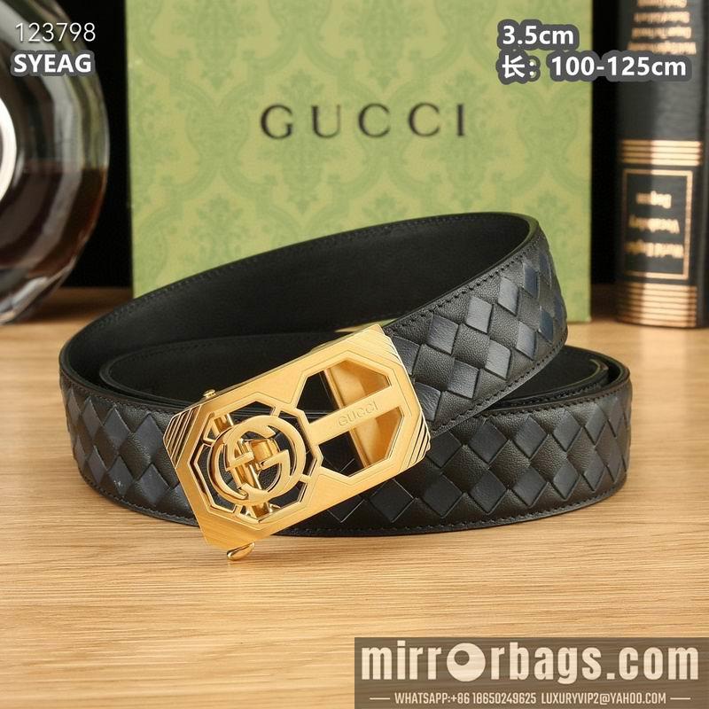 Gucci belt 35mmX100-125cm 8L35