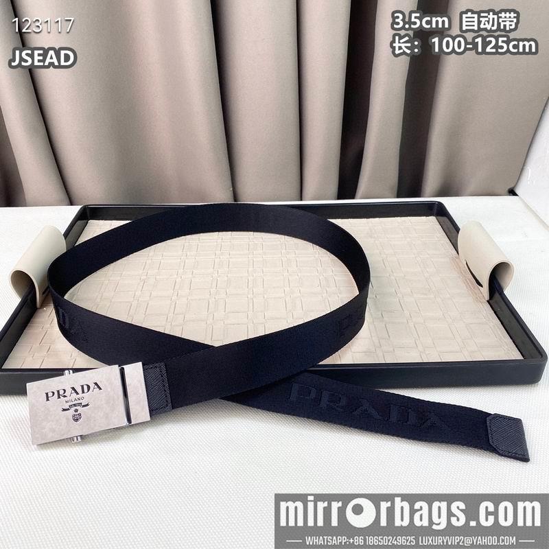 Prada belt 35mmX100-125cm 8L40