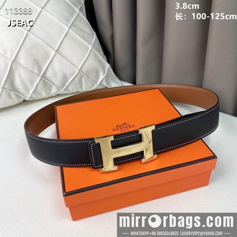 Hermes belt 38mmX100-125cm 8L082504