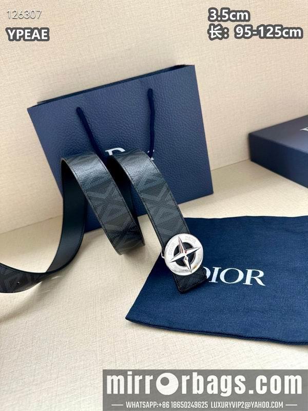 Dior belt 35mmX95-125cm 8L18