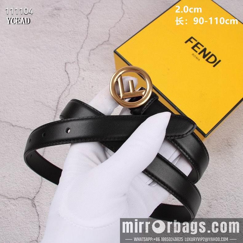 Fendi Belt 20mmX90-110cm 8L02