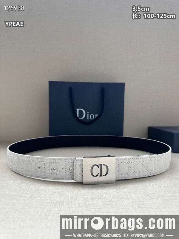 Dior belt 35mmX100-125cm 8L30