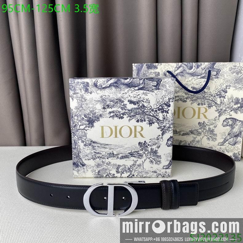 Dior belt 35mmX95-125cm 7D08