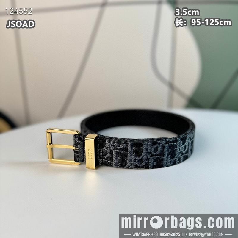 Dior belt 35mmX95-125cm 8L28
