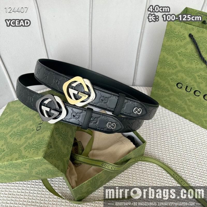 Gucci belt 40mmX100-125cm 8L134