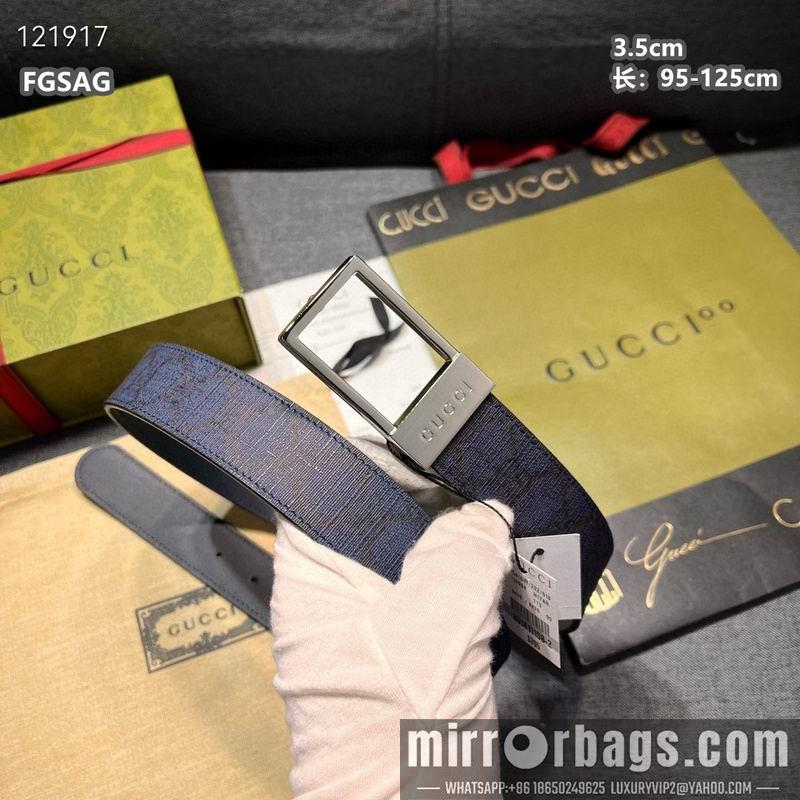 Gucci belt 35mmX95-125cm 8L01
