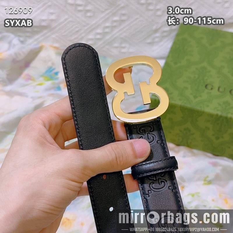 Gucci belt 30mmX90-115cm 8L25