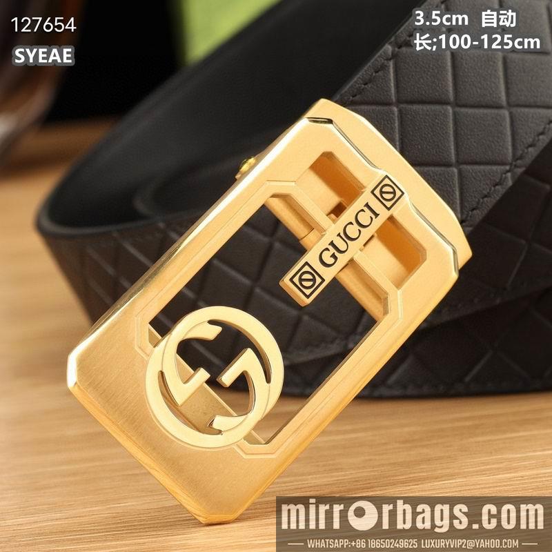 Gucci belt 35mmX100-125cm 8L98