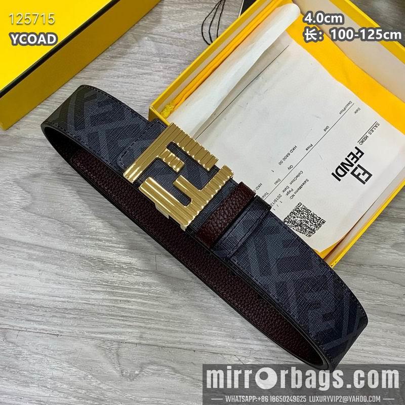 Fendi belt 40mmX100-125cm 8L13