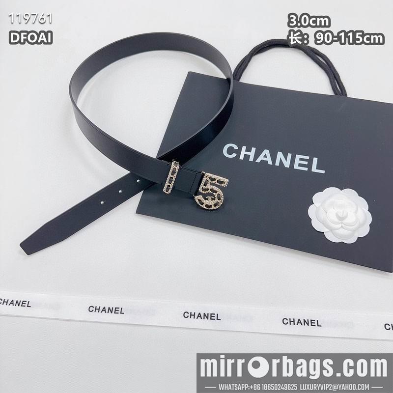 Chanel belt 30mmX90-115cm 8L040804