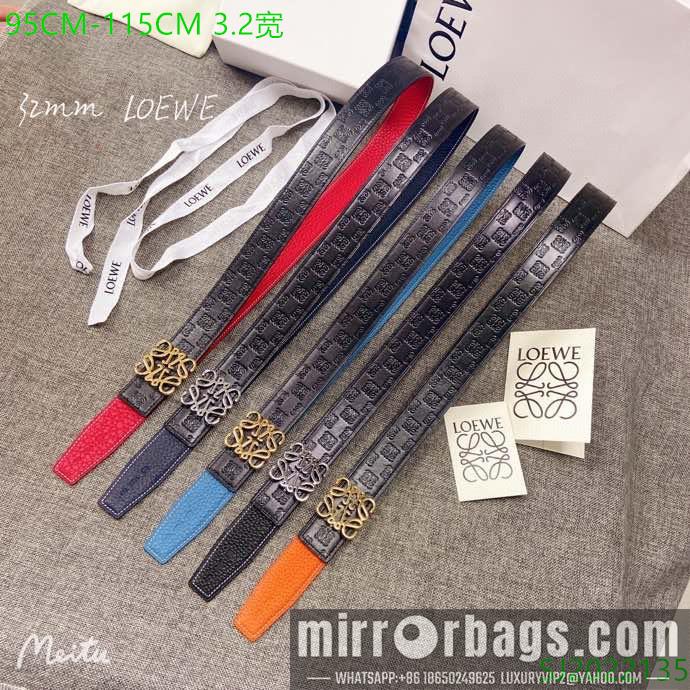 Loewe Belt 32mmX95-115cm 7D01