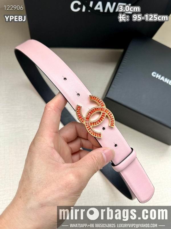 Chanel belt 30mmX95-125cm 8L26
