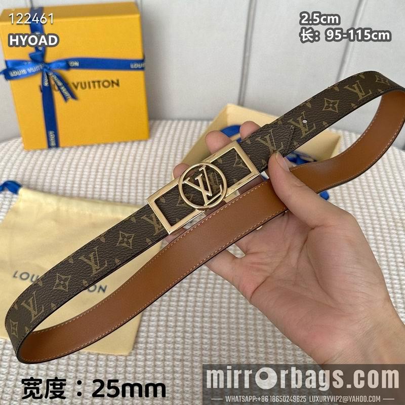 LV belt 25mmX95-115cm 8L15