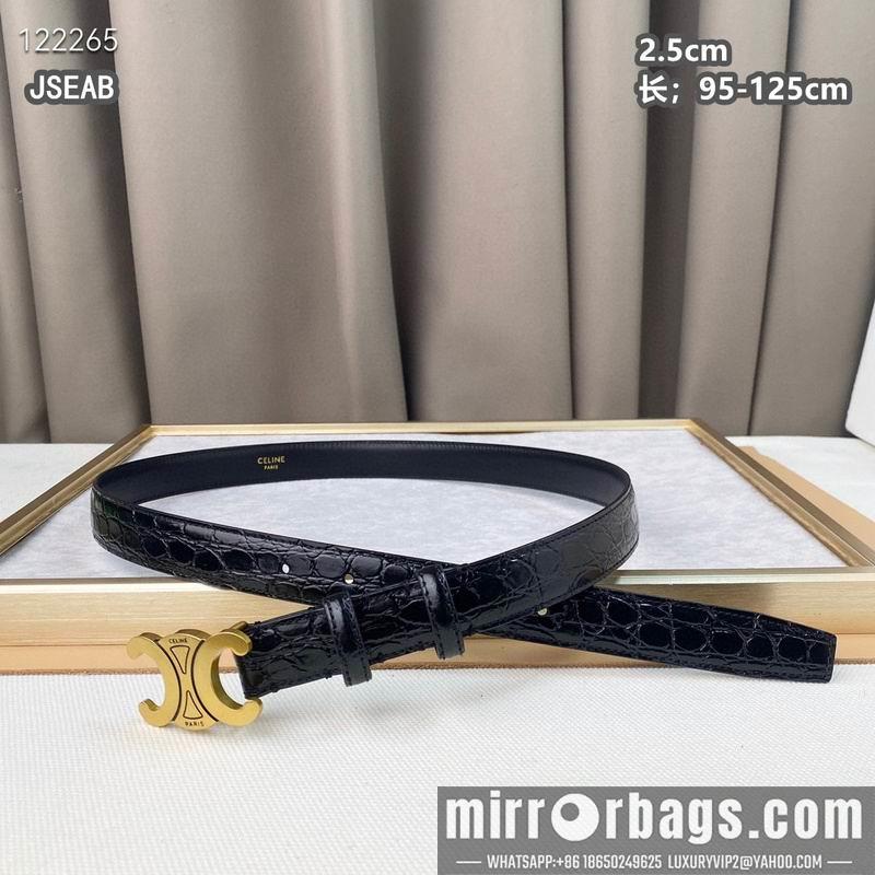 Celine belt 25mmX95-125cm 8L23