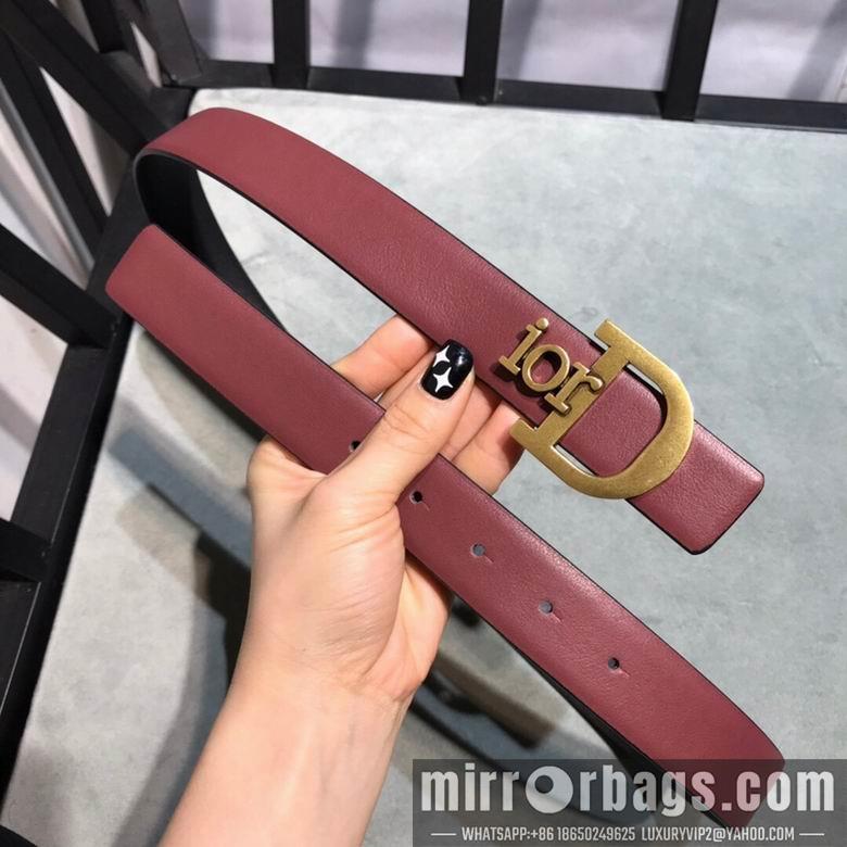 Dior Belt 30mmX95-110cm 7d21