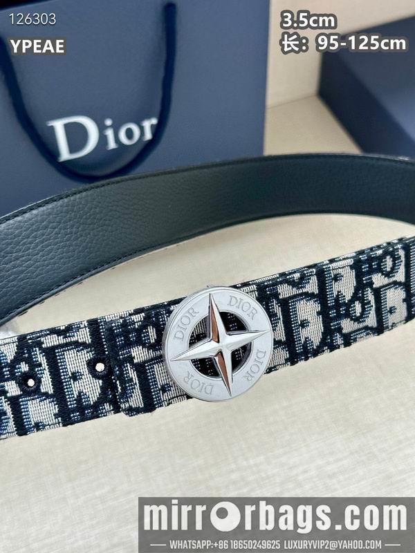 Dior belt 35mmX95-125cm 8L17