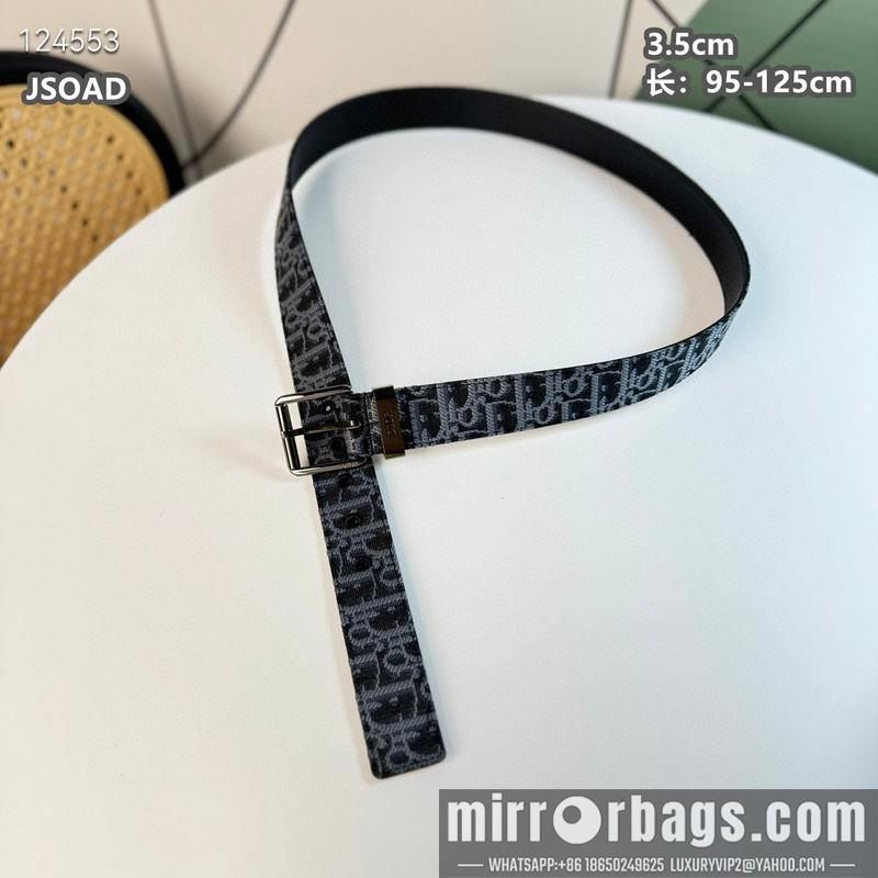 Dior belt 35mmX95-125cm 8L28