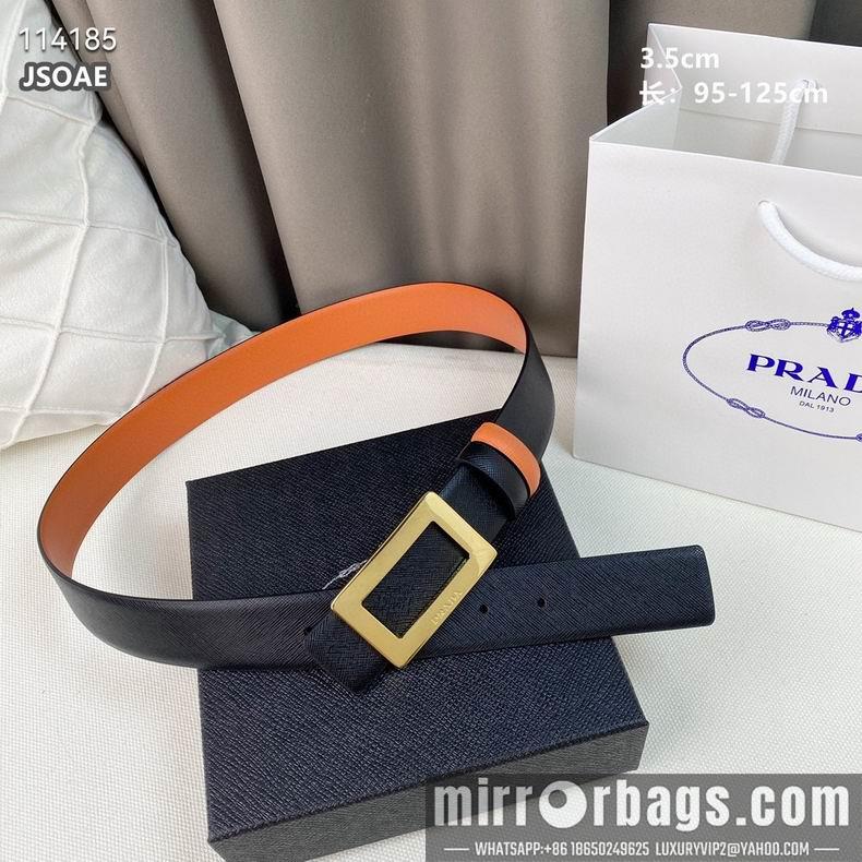 Prada belt 35mmX95-125CM 8L21