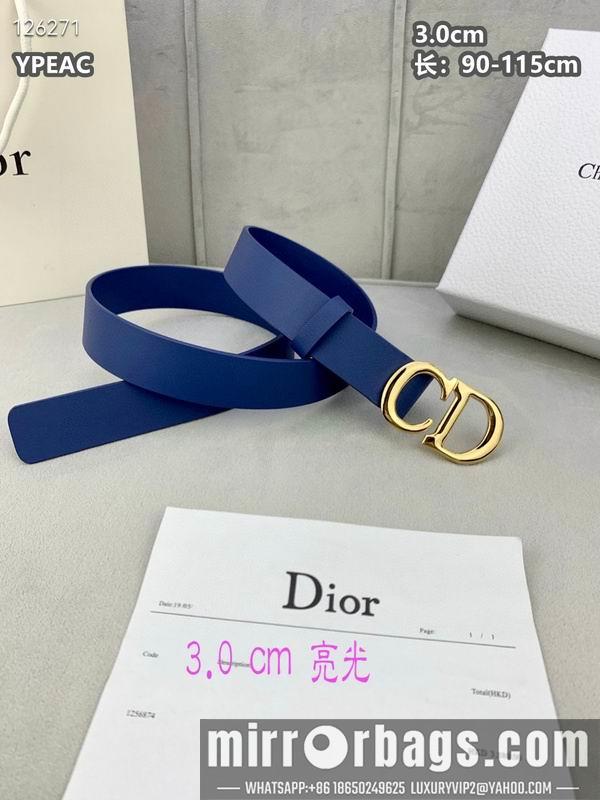 Dior belt 30mmX90-115cm 8L111004