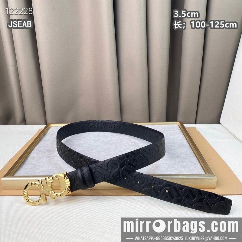 Ferragamo belt 35mmX100-125cm 8L77