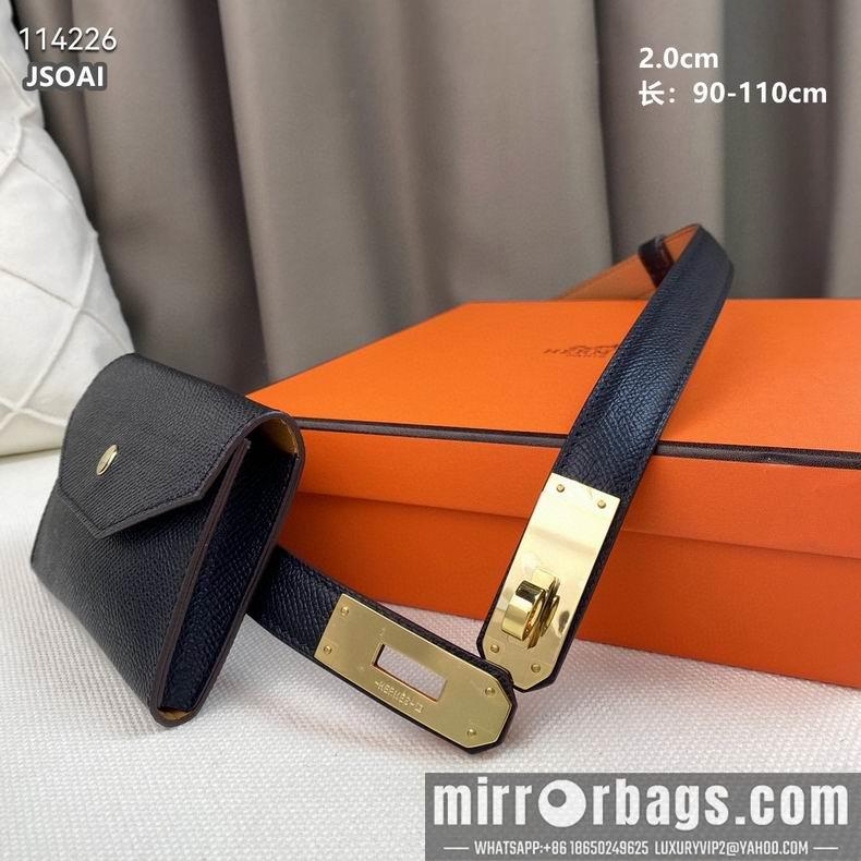 Hermes belt 20mmX90-115cm 8L082501