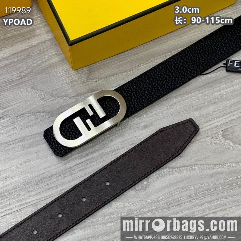 Fendi belt 30mmX90-115cm 8L19