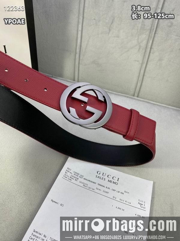 Gucci belt 38mmX95-125cm 8L22