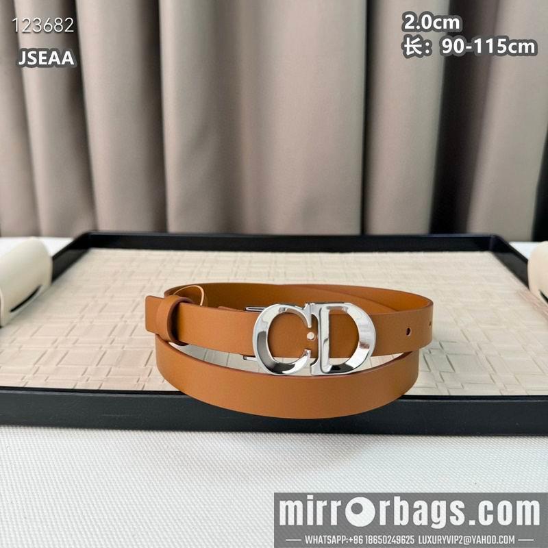 Dior belt 20mmX90-115cm 8L19