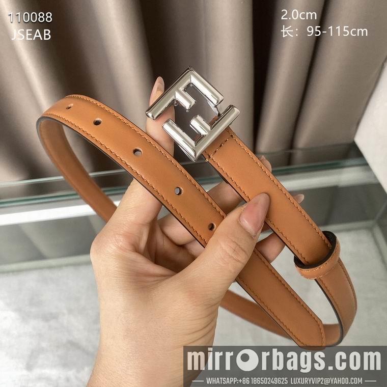 Fendi Belt 20mmX95-115CM 8L09