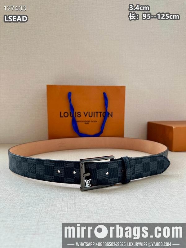 LV belt 34mmX95-125cm 8L32