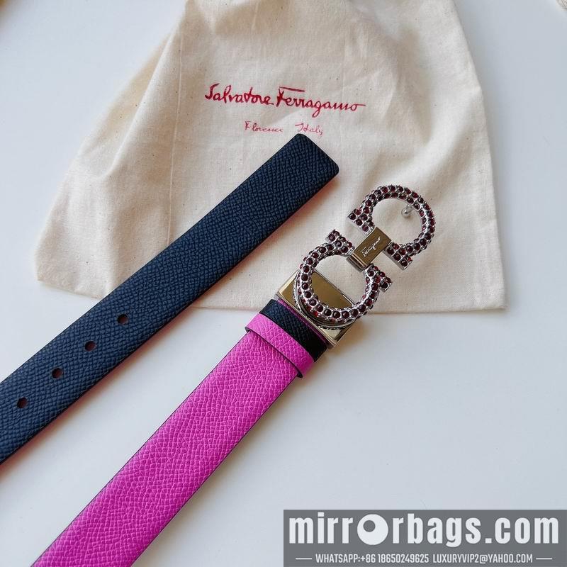 Ferreagamo belt 25mmX95-110cm 7D34