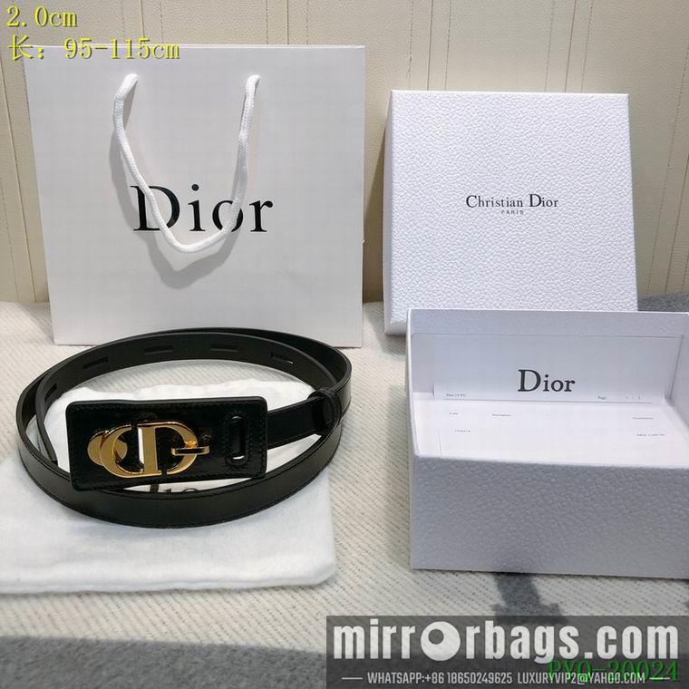 Dior Belt 20mmX95-115cm 8L16
