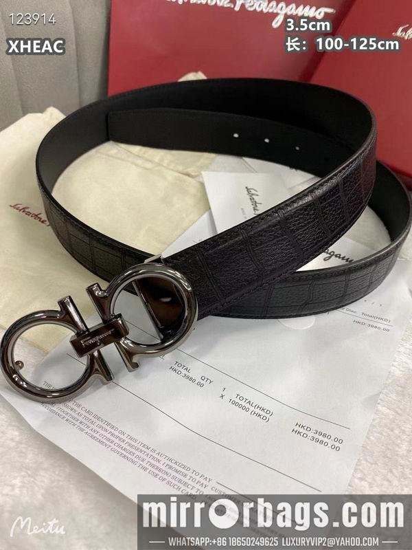 Ferragamo belt 35mmX100-125cm 8L53