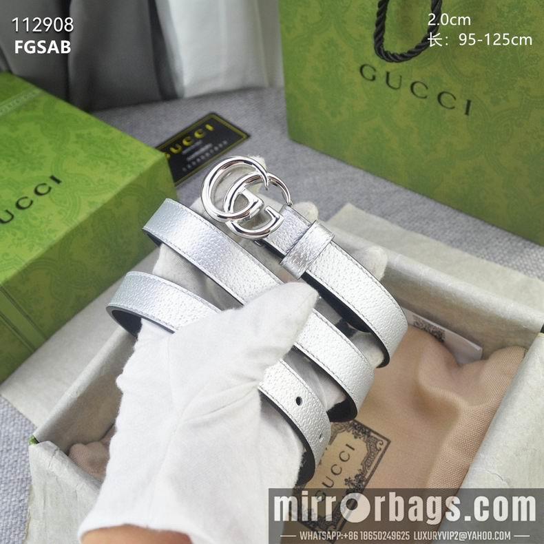 Gucci belt 20mmX95-125cm 8L02