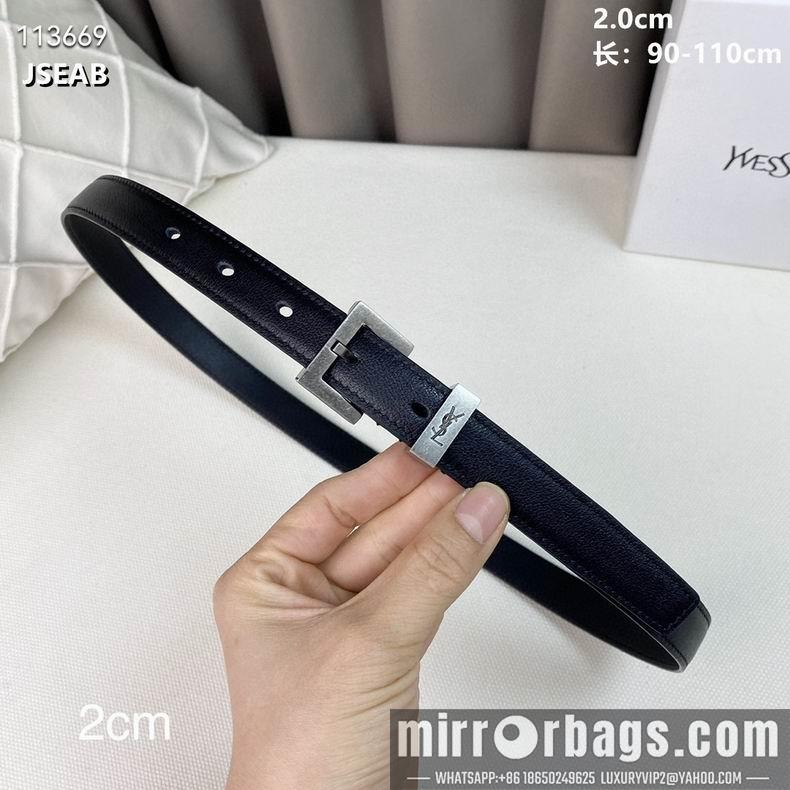 YSL belt 20mmX90-115cm 8L02