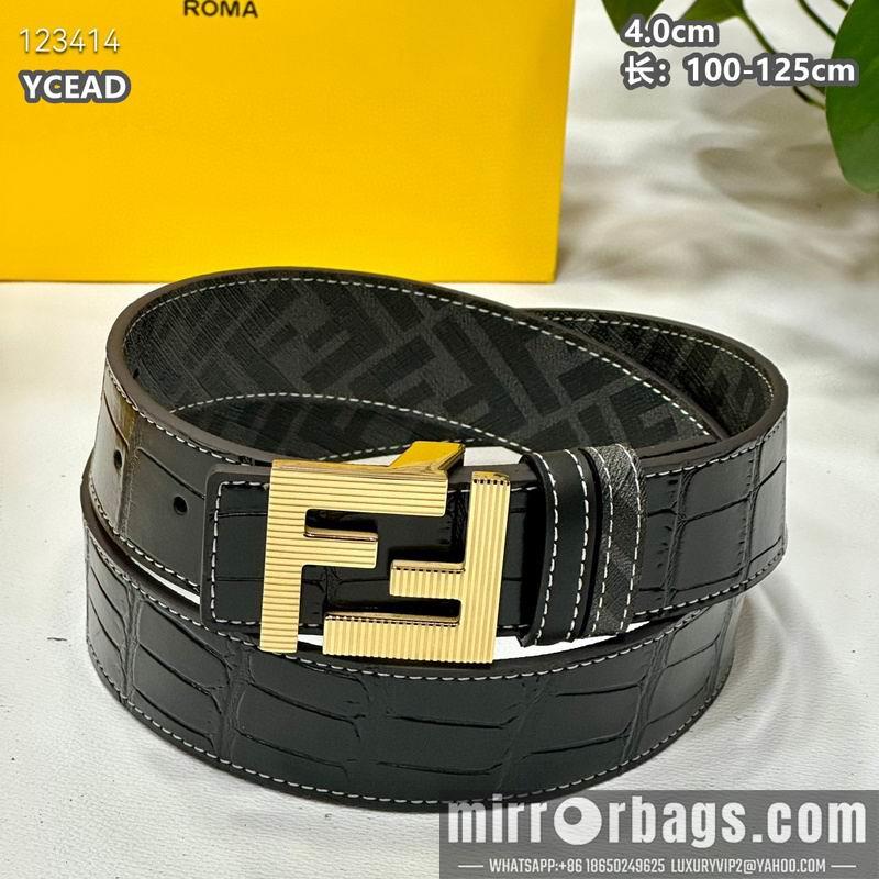Fendi belt 40mmX100-125cm 8L60