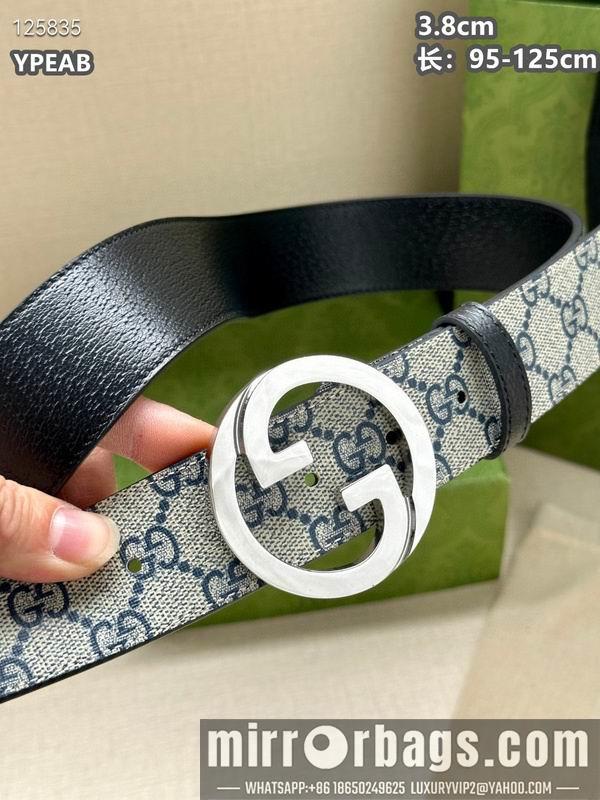 Gucci belt 38mmX95-125cm 8L08