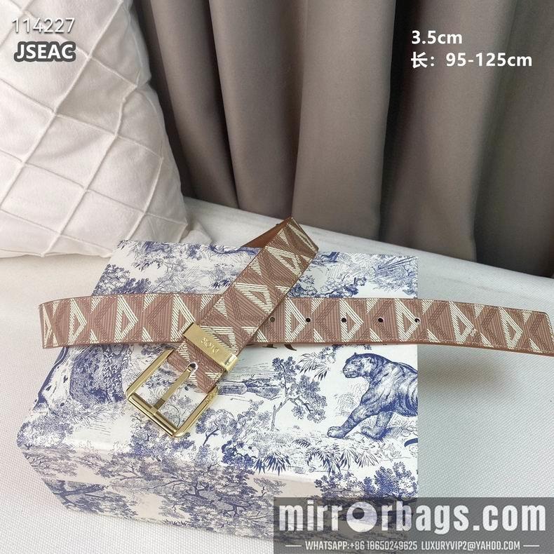 Dior Belt 35mm 95-125cm 8L13
