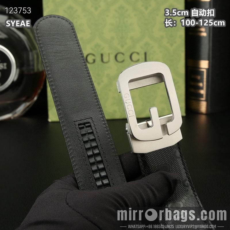 Gucci belt 35mmX100-125cm 8L57