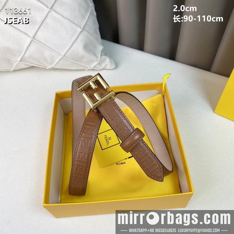 Fendi Belt 20mmX90-110cm 8L08
